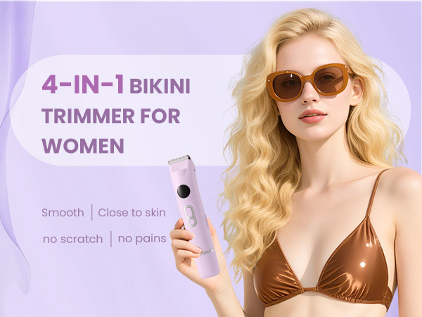 4-IN-1 bikini trimmer
