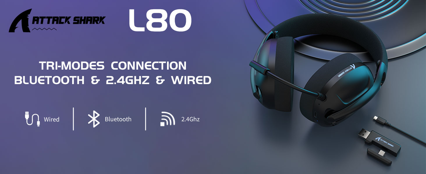 L80 lightweight headset