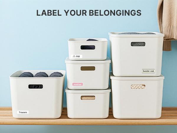 Label Your Belongings