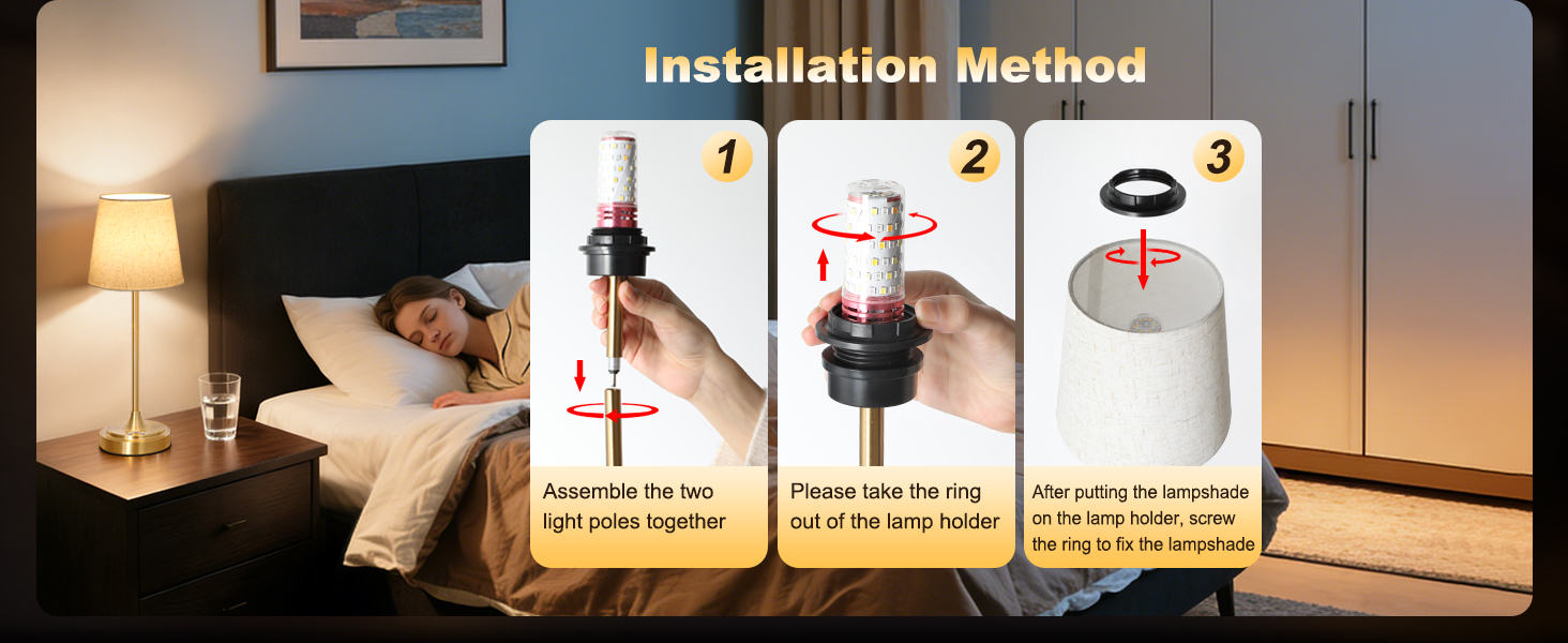 cordless table lamps rechargeable