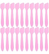 Tbestmax 300 Pcs Mini Cosmetic Spatulas 3.2" Disposable Makeup Spatula, Plastic Spoon Spatula Pin...