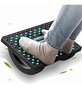 CasaZenith Foot Rest for Under Desk at Work - Ergonomic Foot Stools for Under Office Desk - Rocki...