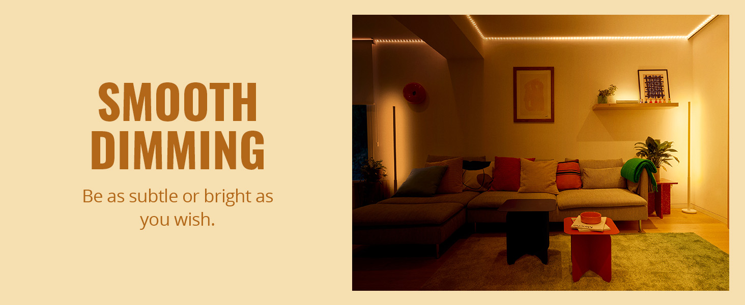 Smooth dimming