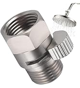 Shower Valve Water Flow Restrictor - Control Water Flow G1/2 IPS Brass Matel Shower Shut Off Valv...