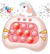 Intoypad Pop Fidget Game Toys, Rainbow Unicorn Light Up Fidget Toys Electric Pop Bubble Game Cont...
