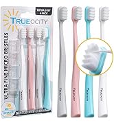 Extra Soft Toothbrushes for Adults - 20,000 Bristles, Super Nano Toothbrushes for Adults for Sens...