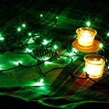 Green String Lights