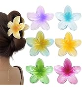 New Flower Hair Clips,Hawaiian Flower Claw,Wonderful Gift,Strong Hold Claw Hair Clips for Women T...