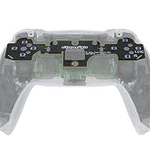 eXtremeRate Face Clicky Kit V2 for PS5 Controller BDM-010 & BDM-020, Custom Tactile Dpad Action B...