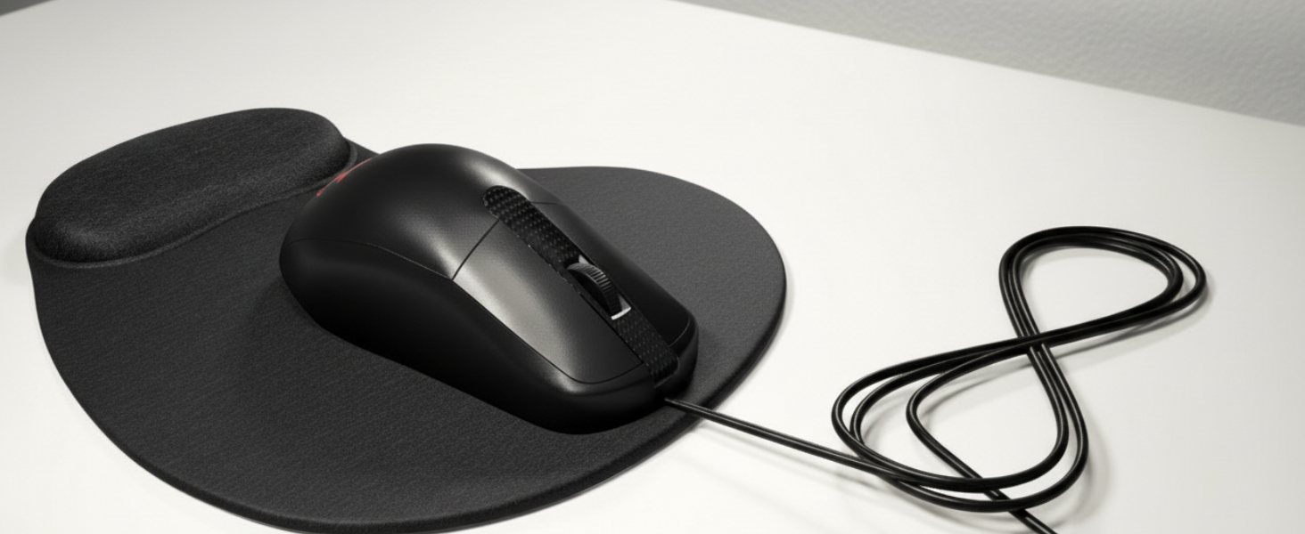 ergonomic mouse pads with wrist support
