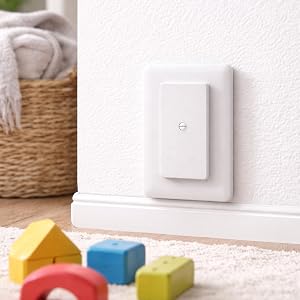 Screw on outlet cover guard