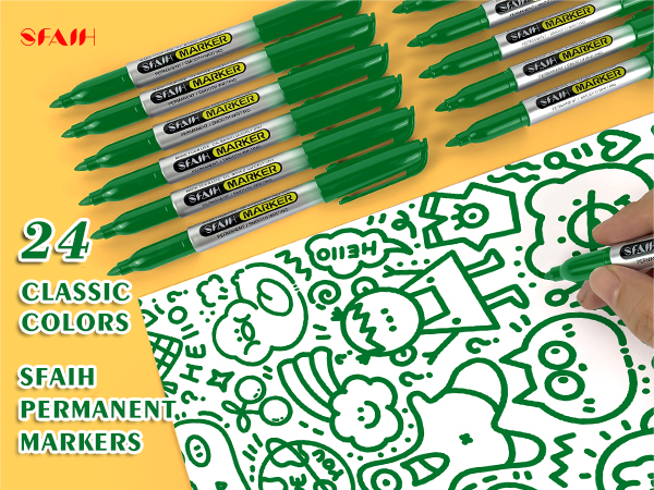 Permanent Markers Bulk