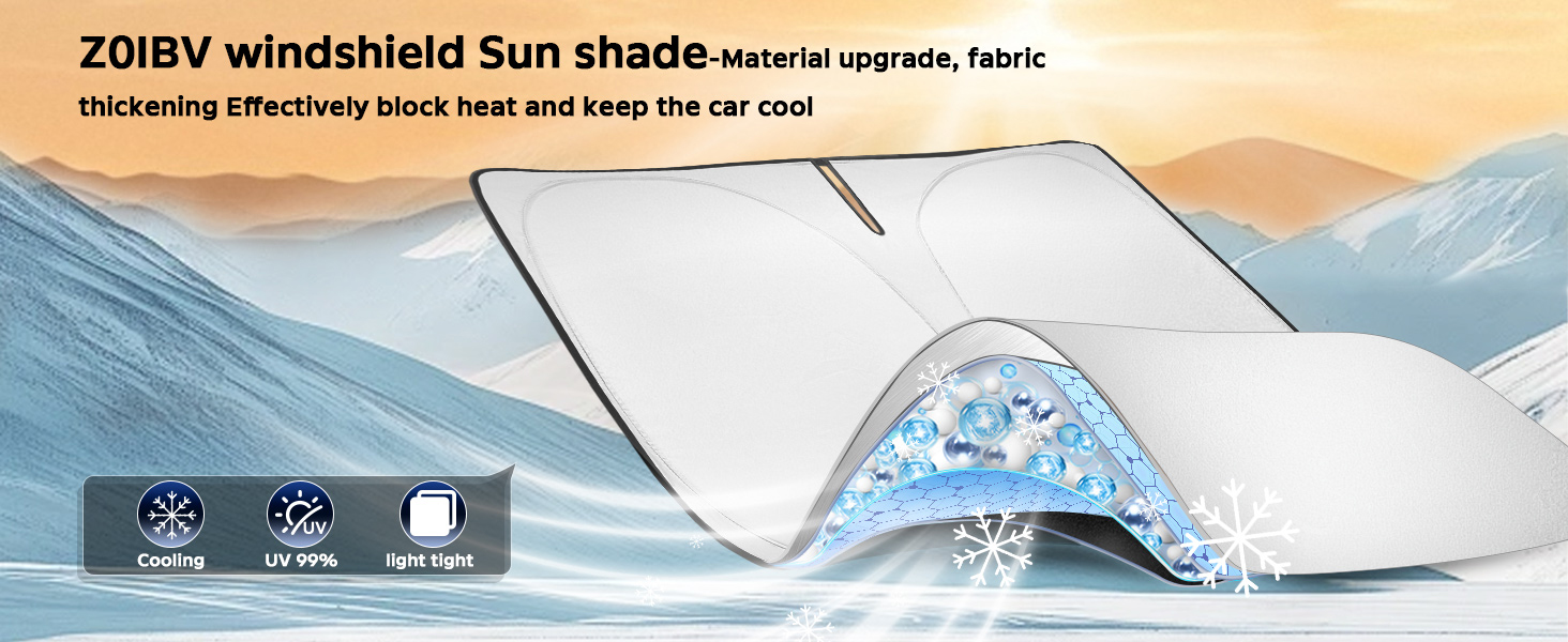 windshield sun shade