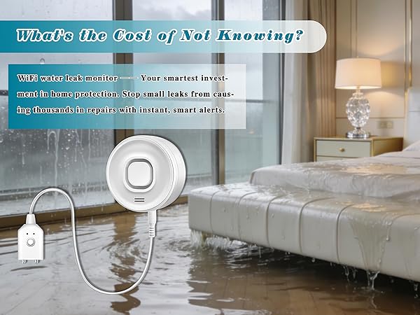 wifi water leak detector