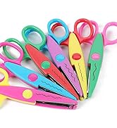 Decorative Paper Edge Scissor Set –5'' Colorful Paper Edger Scissors Great for Kids, Teachers, Cr...