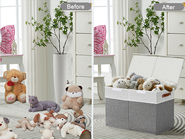 Fabric Large Toy Storage Bins