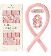 YANIBEST Heatless Hair Curler to Sleep in, Overnight curl headband, No Heat Hair Curler Set with ...
