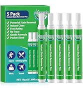 PIXIEWINK Stain Remover Pens for Clothing, 5 Pack – Instant Stain Removal Pen for Clothes, Travel...