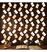 8pcs Magic Wizard Floating Acceptance Letter Decoration 64 Letter Cards Pre-Assembled Hanging Env...