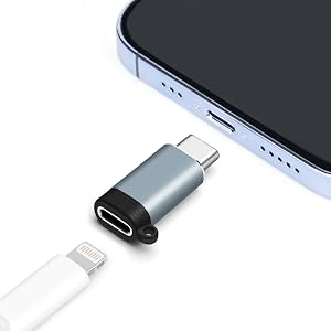 Lightning Female to USB-C Male Adapter