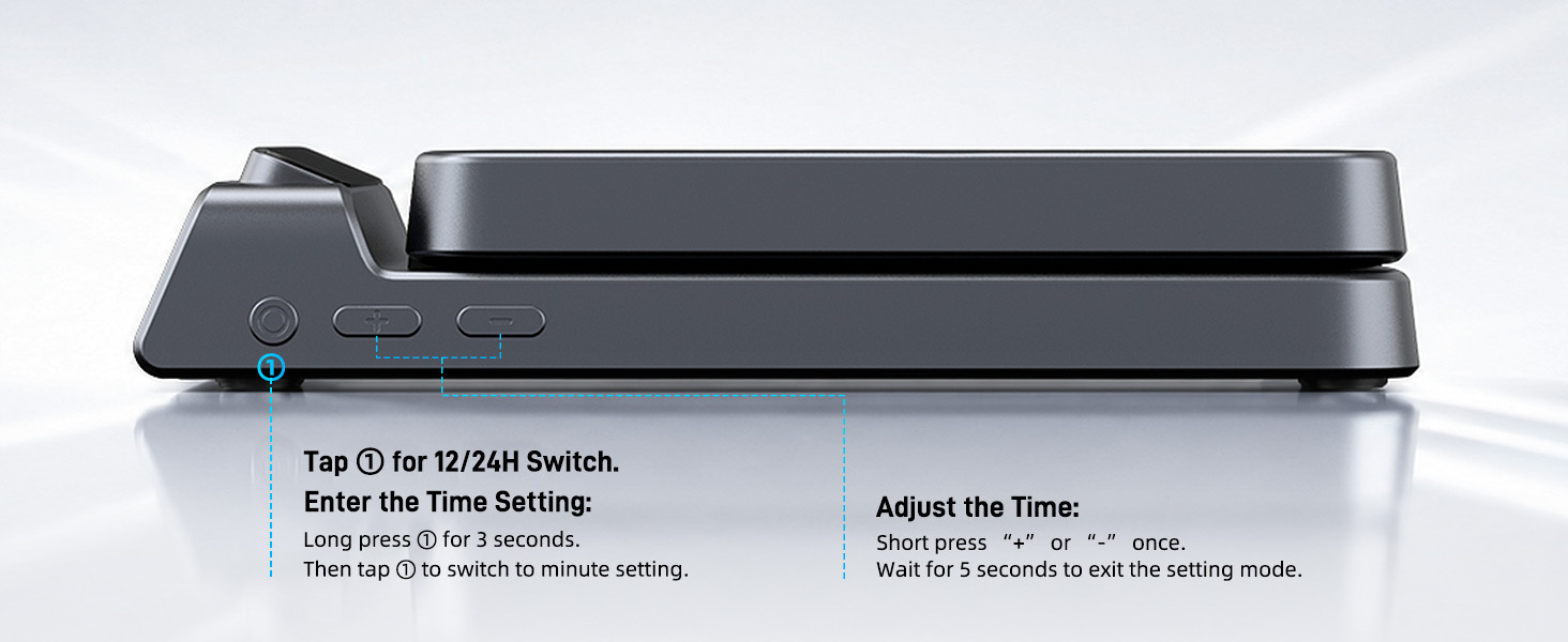 Easy to Adjust the Time