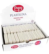 Pepy Plastilina Reusable and Non-Drying Modeling Clay; Set of 24 Bars, 1.4 Ounce Each, Perfect fo...