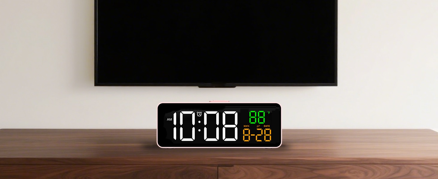 clock for post-cable living
