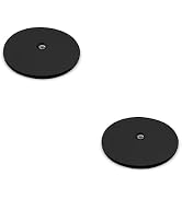 VOLCANOES CLUB Lazy Susan Turntable Organizer - 2 Pack 4In Heavy Duty Rotating Swivel Stand with ...