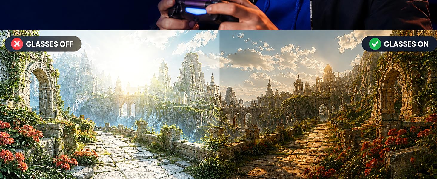Reduce glare and protect eyes