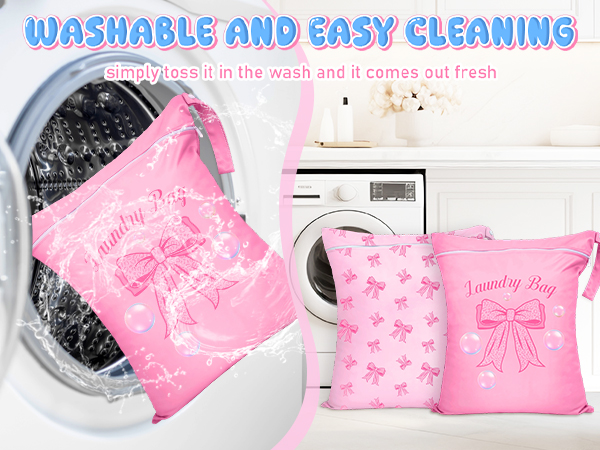Bow Laundry Bag