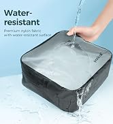 pack all Seamless Clear Toiletry Bag, Tear-resistant Clear Makeup Bag, Water-resistant Travel Bag...