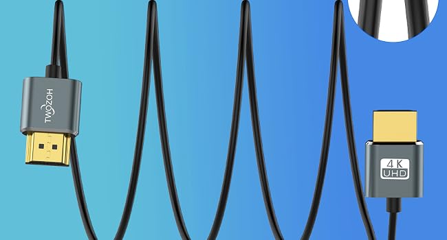 Ultra-Thin HDMI to HDMI Cable