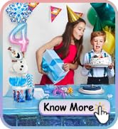 GREATRIL Blue Party Table Cover Decoration Tablecloth for Frozen/Under Sea/Ocean Theme Birthday P...