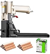 meite ADCS-19 Pneumatic Box Stapler, 16 Gauge Heavy Duty Carton Closer | Triple,Double,Single Wal...