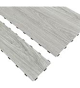 Art3d Interlocking Luxury Vinyl Flooring Tile, Wood Floor Plank for Kitchen Bathroom - Waterproof...