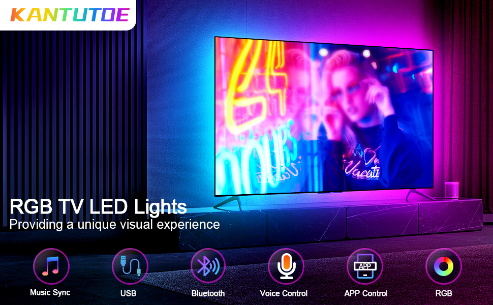 RGB TV LED Lights--Providing a unique visual experience