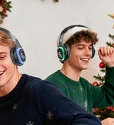 Retekess TA003 Silent Disco Headphone System,Silent Disco Headsets with 3 Channel, LED Lights, Hi...