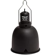 REPTI ZOO 5.5 Inch Deep Dome Lamp Cap Lamp Fixture,Optical Reflection Cover for Reptile Glass Ter...