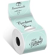 Phomemo Circle Thermal Label Compatible with M110/M110S/M120/M200/M220 Label Maker, Sticker Round...