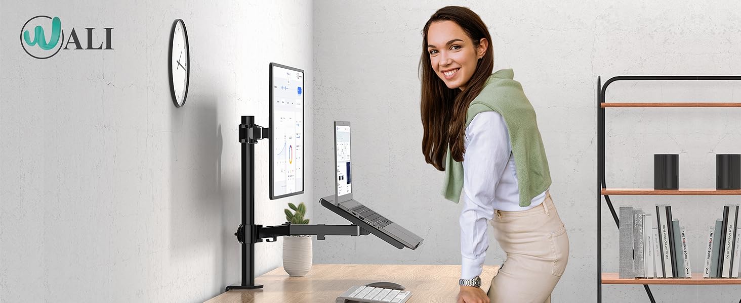 laptop and monitor stand for desk laptop and monitor stand monitor stand with laptop holder
