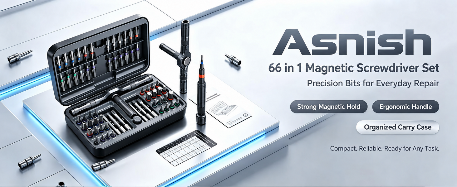 66 in magnetic screwdriver set