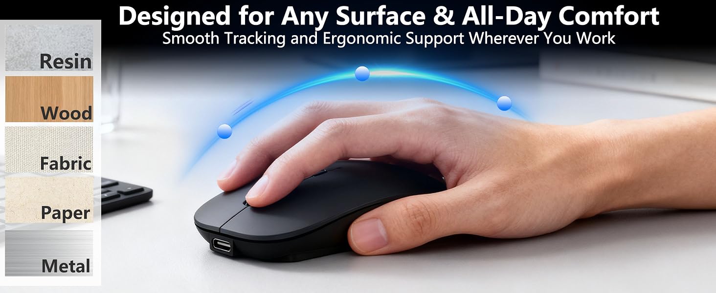 rechargeable bluetooth mouse