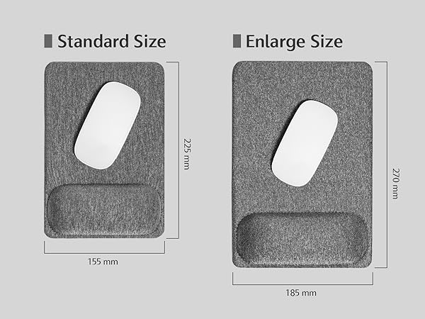 compact & large Mouse pad