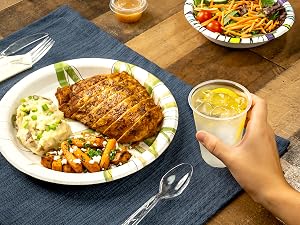 paper plates 8.5, plastic plates disposable, paper plates bulk, disposable plates heavy duty