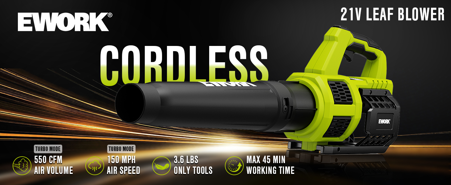 cordless leaf blower
