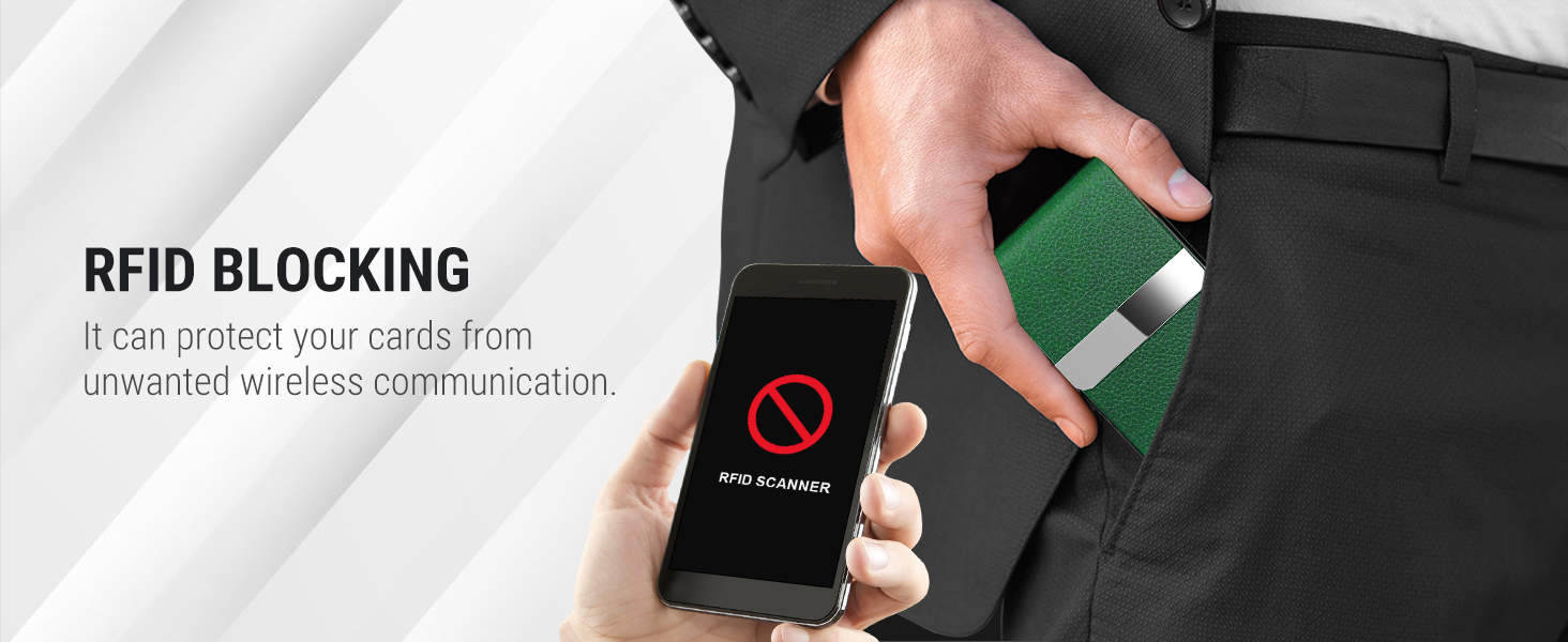 PU Leather Business Card Case