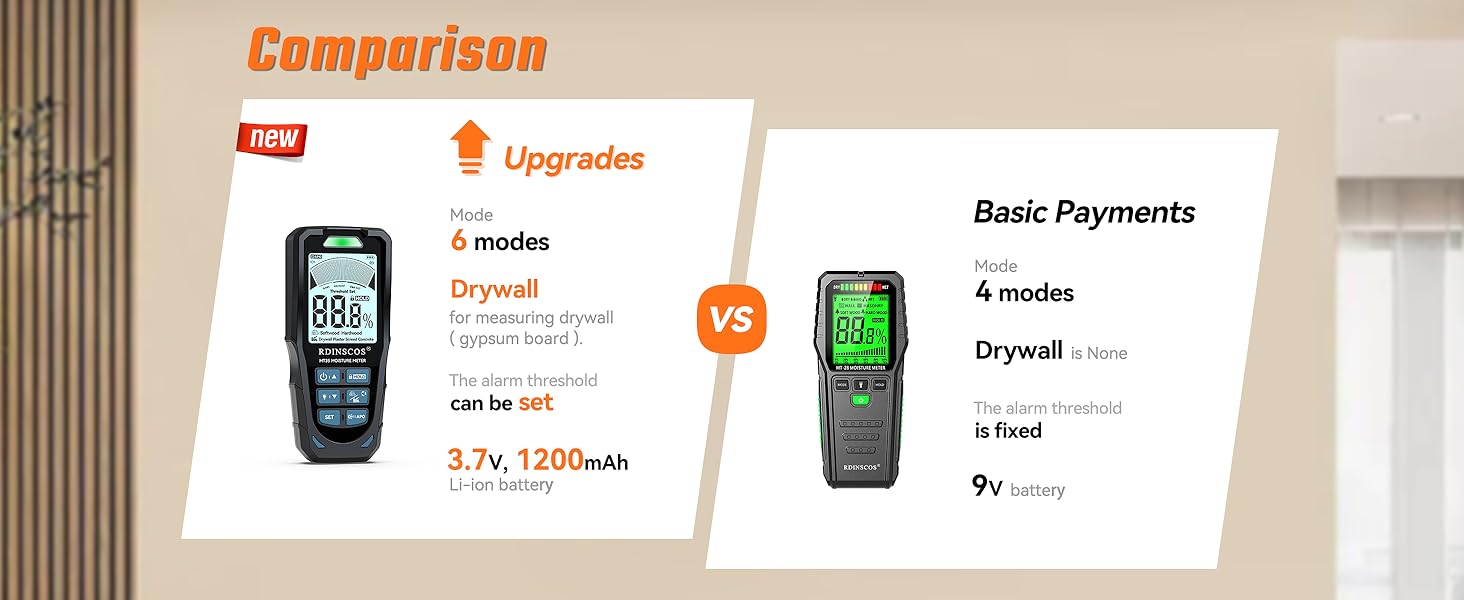 Comparison of New and Old Models