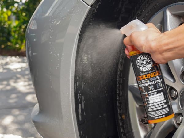 Orange Degreaser makes it easy to detail your car
