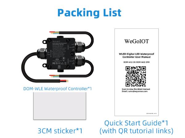 Waterproof ESP32 WLED Controller