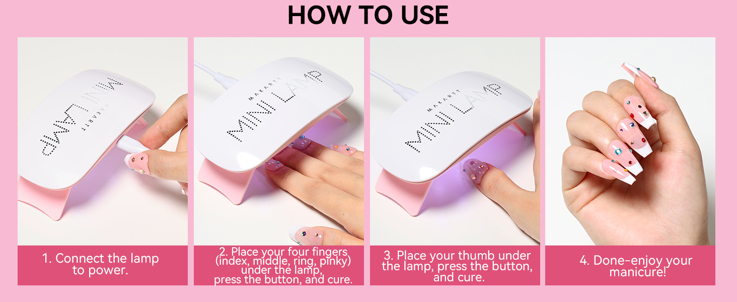 UV NAIL LAMP UV LIGHT FOR GEL NAILS